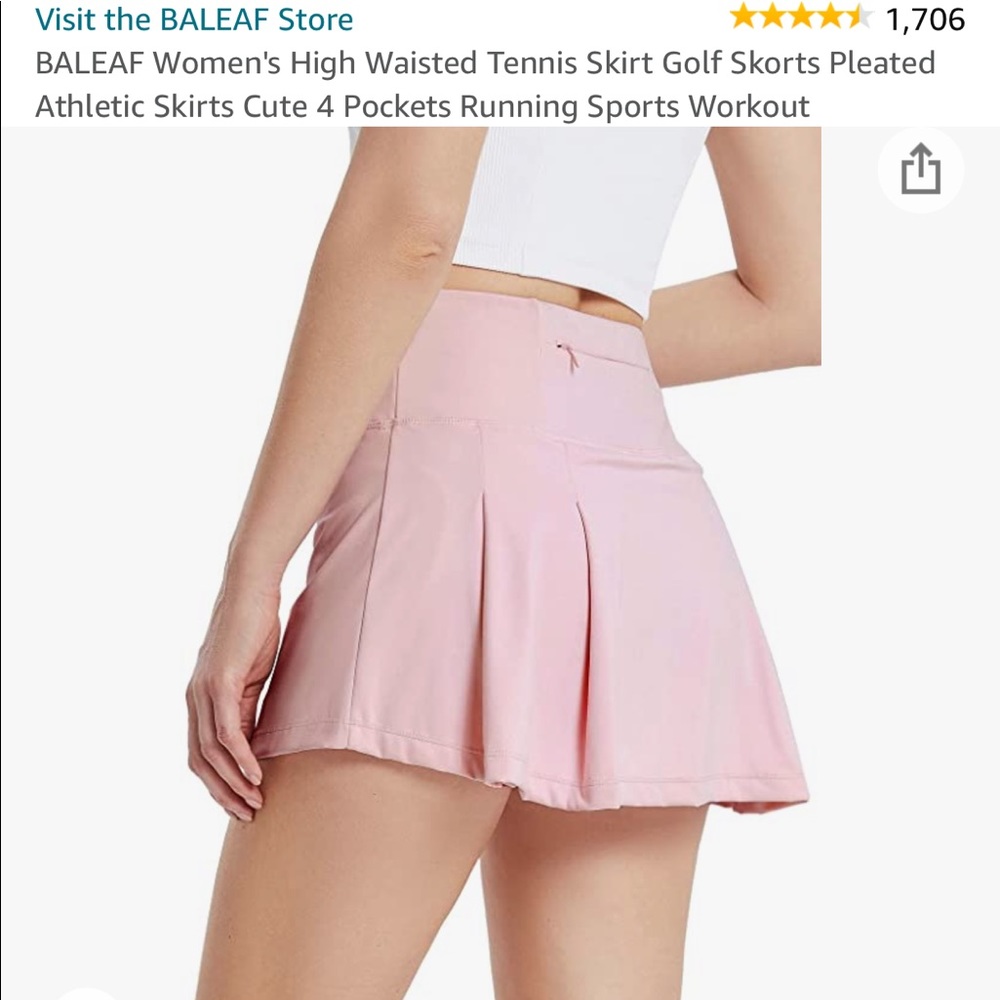 Golf / tennis skirt skort